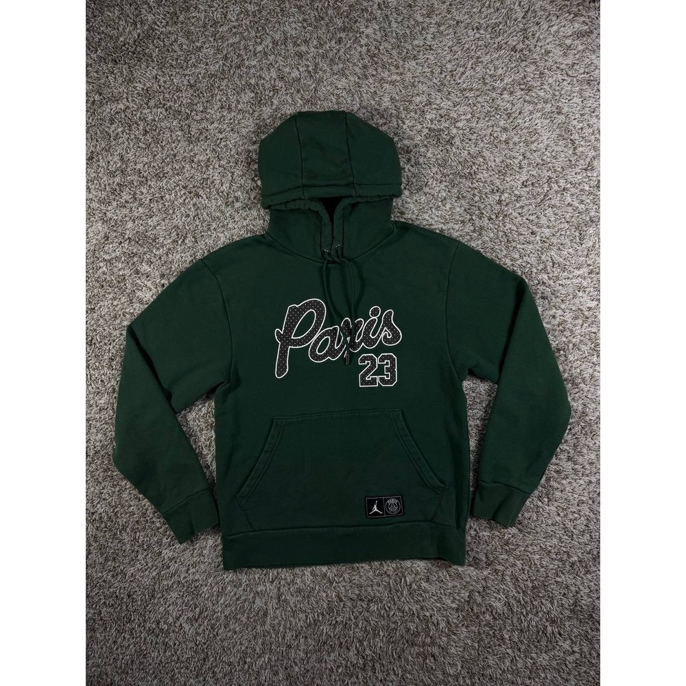 Nike Air Jordan PSG Popover Statement Hoodie DB6496-333 Size Small